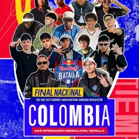 cartel Red Bull Final Nacional Colombia 2025 Red Bull Batalla