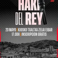 cartel Haki del Rey Eibar Miraelbuenrap