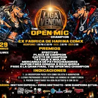 cartel The Open Mic Champion 2 - Liga Venom Liga Venom