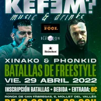 cartel BATALLA 100€ + BOTELLA Gold Battle