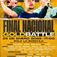 cartel FINAL NACIONAL GOLDBATTLE Gold Battle
