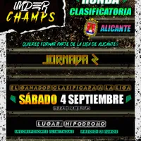 cartel Ronda Clasificatoria Jornada 2 Alicante underchamps