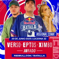 cartel Red Bull Final Regional CDMX 2025 Red Bull Batalla