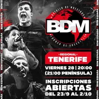 cartel BDM Tenerife 2022-2023 BDM