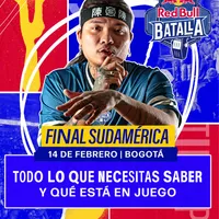 cartel Red Bull Batalla Sudamérica 2026 Red Bull Batalla