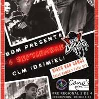 cartel BDM DUPLAS 2025 CLASIFICATORIA DAIMIEL freerapCLM