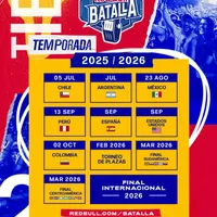 cartel Red Bull Final Nacional Chile 2025 Red Bull Batalla