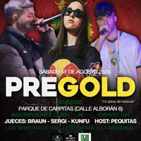 cartel PREGOLDBATTLE CADIZ royalrapjerez