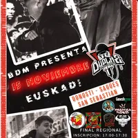 cartel Final Regional de BDM Euskadi BDM España Oficial