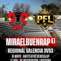 cartel Miraelbuenrap Regional Valencia 3vs3 Miraelbuenrap