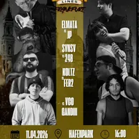 cartel Golden Lines Frankfurt - Segunda Fecha Miraelbuenrap