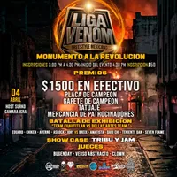 cartel Liga Venom: Venom en Revolución Liga Venom