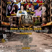 cartel Liga Venom Freestyle Mexicano - Bowl Festival 2026 Liga Venom
