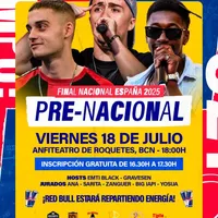 cartel PRE-NACIONAL REDBULL Gold Battle