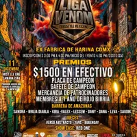 cartel LIGA VENOM FREESTYLE MEXICANO Liga Venom