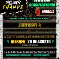 cartel Ronda Clasificatoria Jornada 2 Murcia underchamps