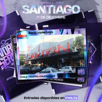 cartel FMS WORLD SERIES 2025 - FECHA 5 - SANTIAGO CHILE FMS World Series