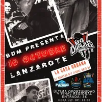 cartel BDM Duplas Lanzarote Regional BDM España Oficial