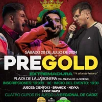 cartel PREGOLD Extremadura caceres_battle