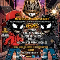 cartel Liga Venom Kids 2025 Liga Venom