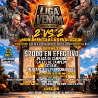 cartel LIGA VENOM FREESTYLE MEXICANO Liga Venom