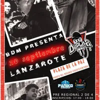 cartel BDM Duplas Lanzarote BDM España Oficial