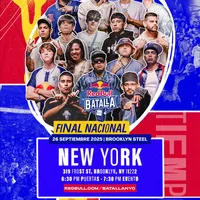 cartel Redbull Final Nacional Estados Unidos 2025 Red Bull Batalla